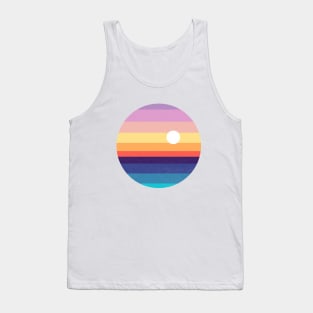 Sunset sea Tank Top